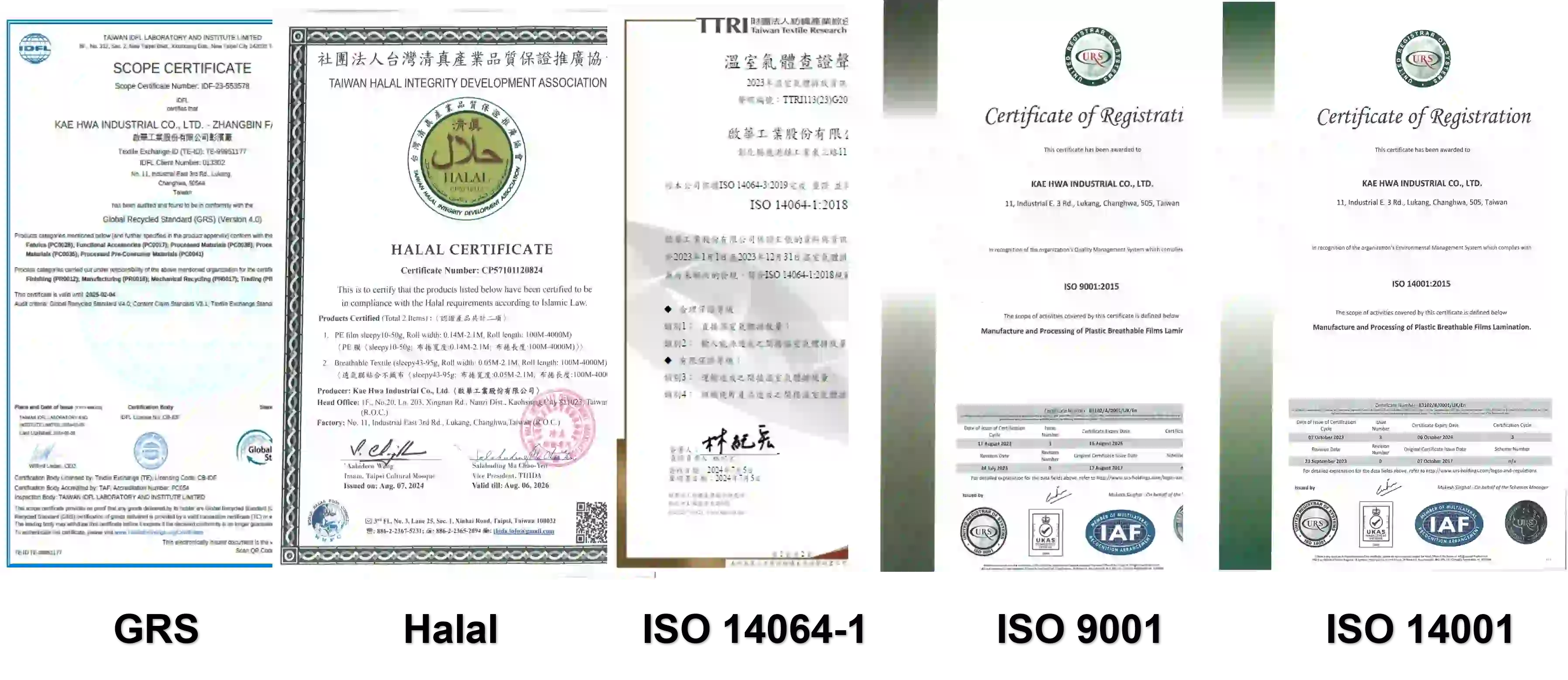 khg certificate