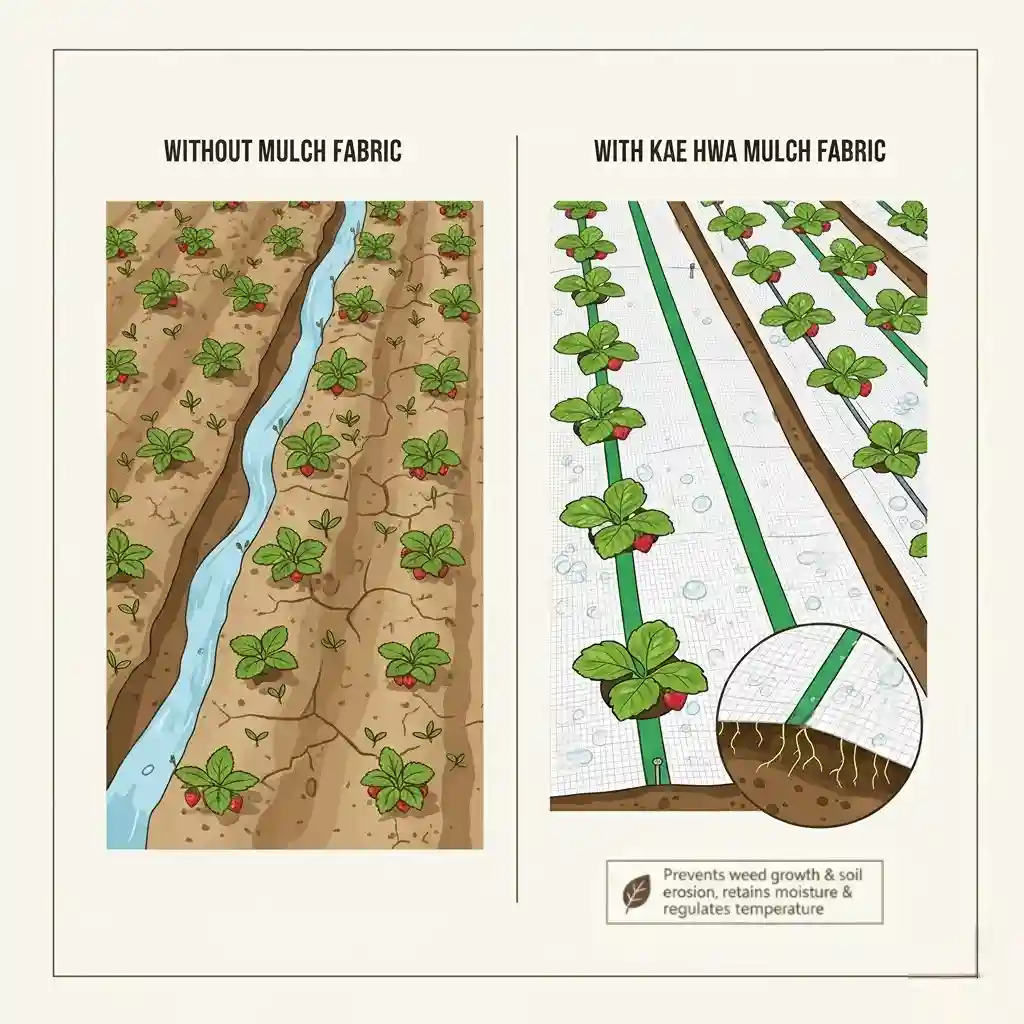 What Is Agricultural Mulch Fabric